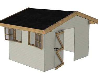 Différence entre abri de jardin cabane de jardin et cabanon en bois