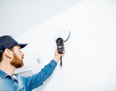 Injustering av ventilation i Västerås