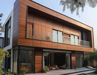 ACP Sheet Works in a modern building