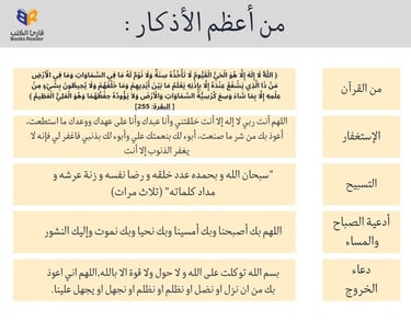 أعظم الأذكار