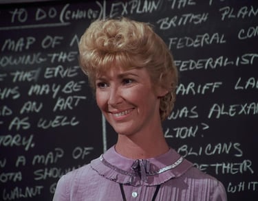 Charlotte Stewart as Eva Beadle in Little House on the Prairie