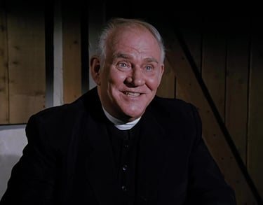 Dabbs Greer as Reverend Alden in Little House on the Prairie