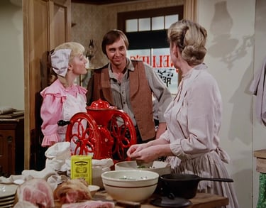 Dan McBride as customer in Little House on the Prairie