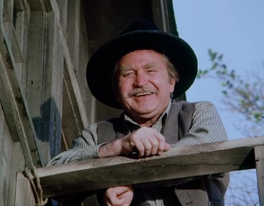 Karl Swenson as Lars Hanson on Little House on the Prairie