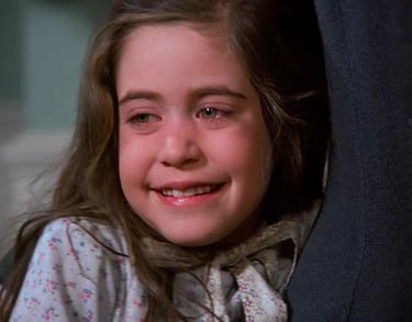 Melissa Francis as Cassandra Cooper Ingalls on Little House on the Prairie