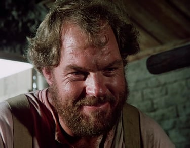 Merlin Olsen as Jonathan Garvey on Little House on the Prairie