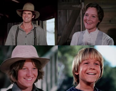 The Carter Family on Little House on the Prairie