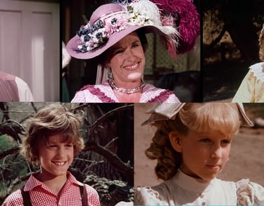 The Oleson Family on Little House on the Prairie