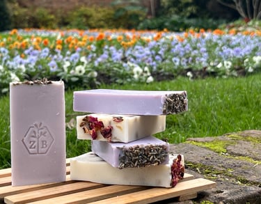 Zing's Botanicals natural soap bars