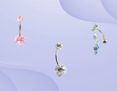 Navel Piercing Bars Belly Bars