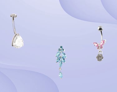 Navel Piercing Bars Belly Bars