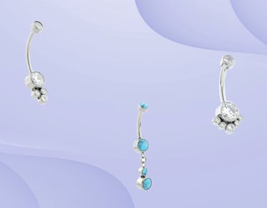 Navel Piercing Bars Belly Bars