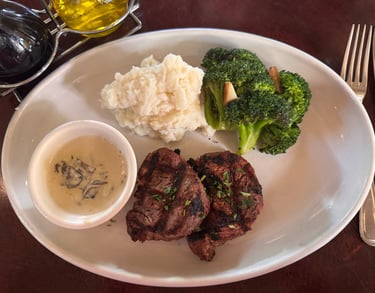 Italian menu dishes at Dos Vientos Local Table in Newbury Park