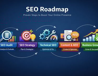 SEO Roadmap Process - Tech SEO Service