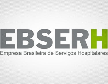 Logo da EBSERH (Empresa Brasileira de Serviços Hospitalares)