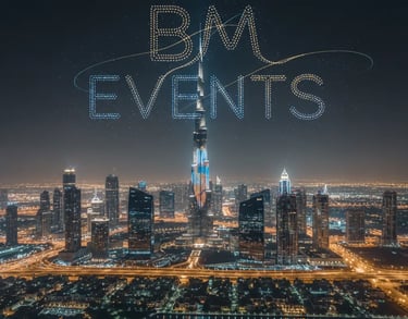 drone show dubai, drone light show in dubai, drone show in uae,  drone show abu dhabi