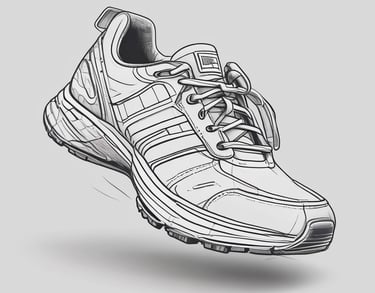 A paved road surrounded by trees and grass