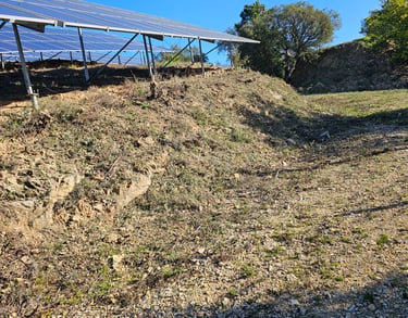 Débroussaillement parc photovoltaïque