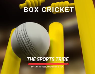 a ball of cricket on a box of balls