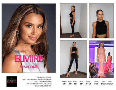 Model Comp Card