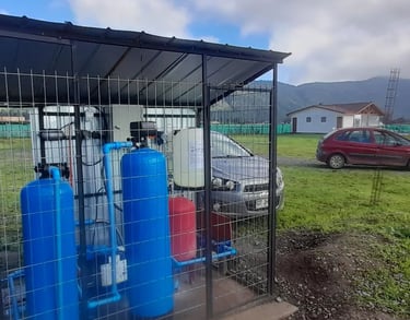 tratamiento agua pozo para parcelas de agrado