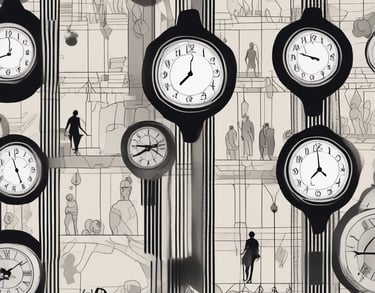 black blue and yellow textile