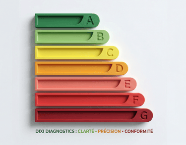 Diagnostic de Performance Énergétique (DPE) réalisé par Dixi Diagnostics dans un appartement à Tourc