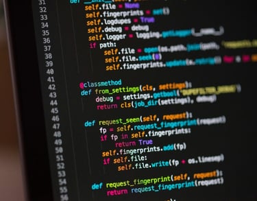 lines of programming code