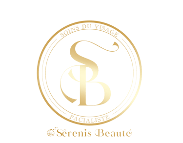 a logo for a beauty product called serenis beaute