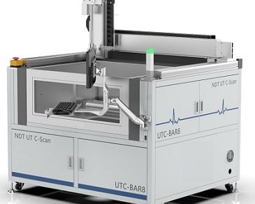 Lynx Test and Measurement UTC - V100 C-scan System back side view