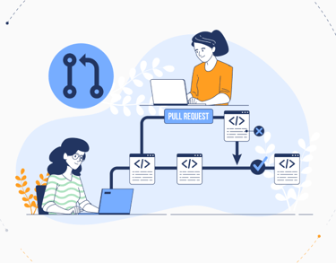 team working on end-to-end solutions