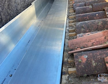 chéneau encaissé - étanchéité