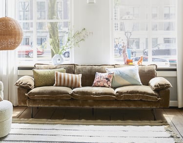 canapé tissu propre après nettoyage