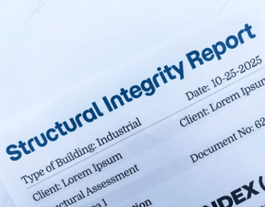 Structural inspection and engineering letter report