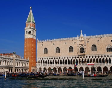 a large building with a clock tower in the middle of it