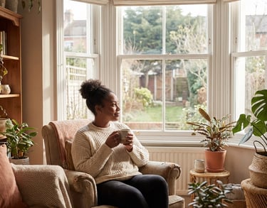 Black Woman thriving after anxiety and depression therapy with Pike Road therapist