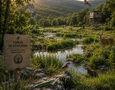 Espace de rewilding