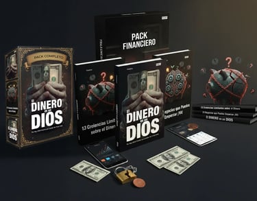 Educación financiera libro El Dinero es un Dios