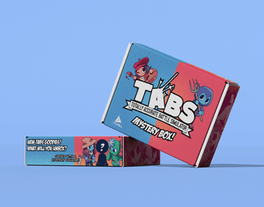2 packaging boxes for video game mystery box