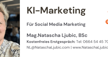 Mag. Natascha Ljubic, BSc ist Unternehmensberaterin mit 20+ Jahren Erfahrung in digitalem Marketing 