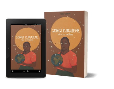Mockup de la pièce de théâtre "Gorgi Djiguene" de Fanny Campan - Textes courts
