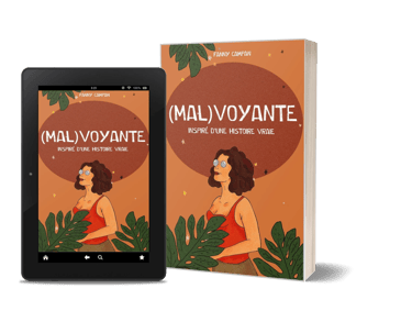 Mockup du roman "(Mal)voyante" de Fanny Campan - Littérature générale.
