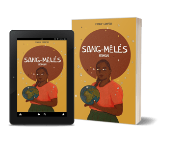Mockup du roman "Sang-mêlés" de Fanny Campan - Littérature générale
