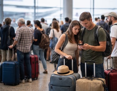 Flight disruptions from Middle East conflict