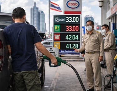 Thailand freezes diesel prices