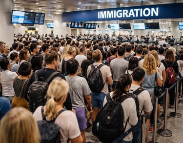 System fault causes immigration
