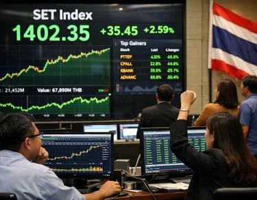 Thai stock index (SET)
