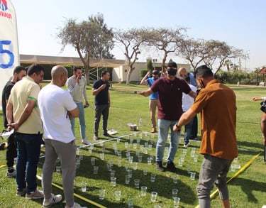 Part of Team Building Activity to one of our Key Accounts