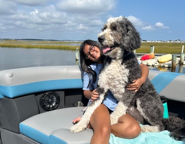 Sophie Denlinger, founder of The Trusted Paw pet sitting in Carlisle and Mechanicsburg.