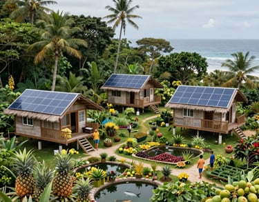 a man riding a skateboard down a street next to tall buildings